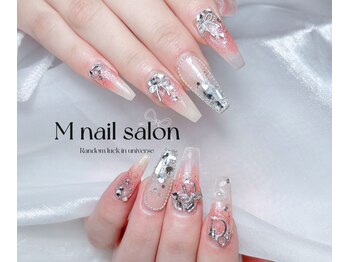 Mネイル/チークネイル|グラデーション