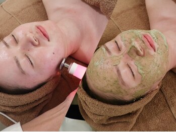 ヴィヴァンポー(VIVANPOR)の写真/【剥離なしハーブピーリング×プラズマ毛穴洗浄¥9500】当店人気NO.1の最強Wケアで毛穴ゼロのつるん肌へ♪