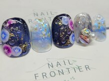 ネイルフロンティア 吉祥寺(NAIL FRONTIER)/Fビジュー朝顔14980円