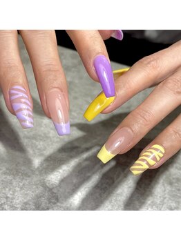 ネイルズ ヒマワリ(Nails Himawari)/【前田担当】持ち込みデザイン