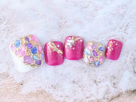 サマーバケーションネイル☆