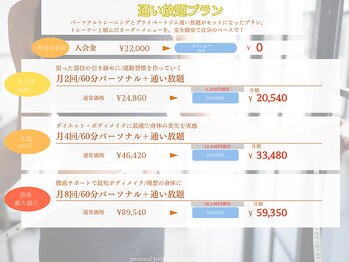ミスプロ(M'spro)/《体が変わる》通い放題プラン