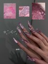 ピンクネイル
