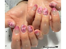 ニュアンスフラワーnail