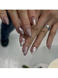 桜ネイル¥6900♪