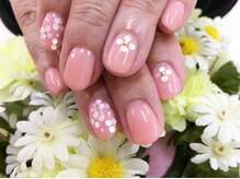 プルミエ ネイル(Premier Nail)/ホロのお花が可愛い☆