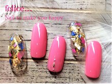 ネイルサロン フェリーチェ 東川口店(Felice)/【定額ネイル】¥7150