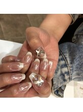 グラマラス アンジェアイ 荻窪店(glamourous ange eye)/フレンチネイル