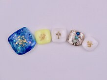 エリクサーネイル 心斎橋(Elixir Nail)/フット　やり放題／クーポン使用