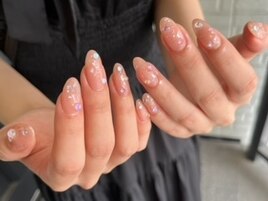 しずくネイル