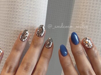 アンドココ 下北沢店(And & coco.)/ホログラムネイル