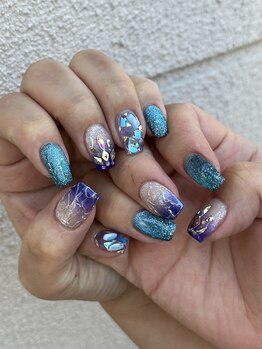 ネイルサイン ラフラフ(NAIL SIGN ROUGH LOUGH)/蒼の強さ