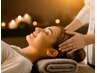 睡眠改善整体　【ドライヘッドスパ+矯正+首肩ほぐし】　60分