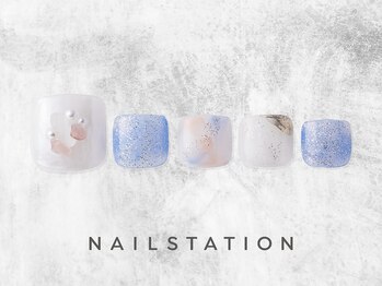 ネイルステーション たまプラーザテラス店(NAIL STATION)/ニュアンスネイル／パラジェル