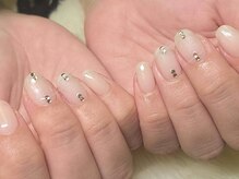 ナチュラル上品な仕上がり♪オフィスに馴染む指先に(^^)/