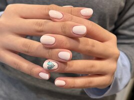 ホログラムハートネイル