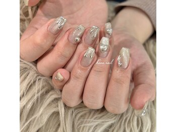 ハナネイルアンドアイラッシュ(hana nail & eyelash)/マグネットミラーネイル