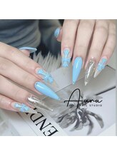オーラネイル(Aura Nail)/主役級ビジューネイル