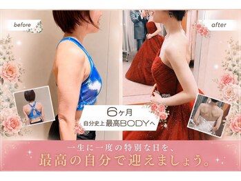 ゴールドジム 熊本East店(GOLD'S GYM)の写真/前撮り/結婚式に向けてボディメイク!!《ブライダルならGOLD'S GYM 熊本East店一択!!》最高のドレス姿へ★