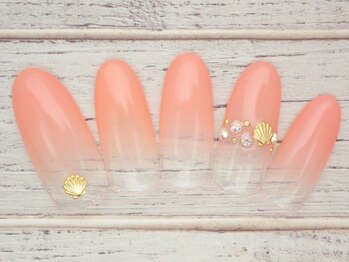 ワンネイル(ONE NAIL)/#夏ネイル#貝殻