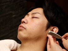ヒロギンザ ヘアサロン 新橋銀座口店(HIROGINZA HAIRSALON)/メンズシェービング(耳)