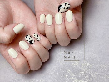 エヌエープラスネイル 葛西本店(Na+nail)/牛柄アート