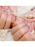 【ハンド】ジェル(アート4～6本用) ¥7,150～　※アート代別