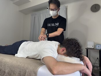 ラックスライン 麻布十番(LUXLINE)の写真/【男性歓迎の完全個室サロン】毎日頑張る自分を労わりませんか？慢性的なお悩みやお仕事での疲労解消に！