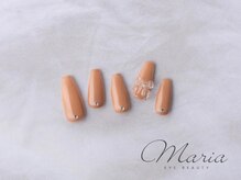 マリアアイビューティー 西梅田(Maria Eye Beauty)/シンプルリボンネイル