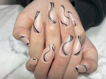 レアネイル(Lea nail)の写真/【初回オフ込/ナチュラルネイル￥4500】手元を美しく♪カラーバリエーション◎シンプルネイルをご提供♪