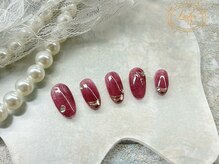 ラスターネイル(Luster nail)/シンプルデザインネイル