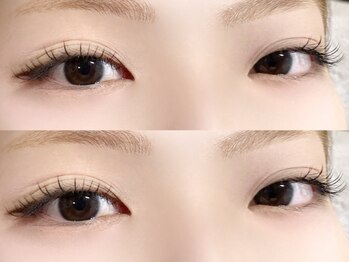 ケリア(Kerria)の写真/【LEDフラットラッシュ80本¥5500/100本¥6000】ナチュラルなのにしっかり盛れる♪理想のお目元に仕上げます*