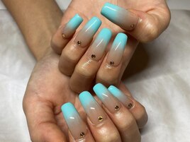 長さだしフレンチカラグラアプレ