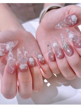 ルーミー アンド コー(Roomy&co.)の写真/お好きな爪の長さや形でお好きなデザインを☆!アートの幅も広がります◎