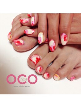 オコネイル ネイルサロンアンドスクール(OCO nail)/flower flower flower♪