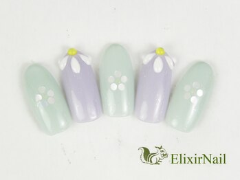 エリクサーネイル 池袋(Elixir Nail)/定額a シンプル/クーポン使用
