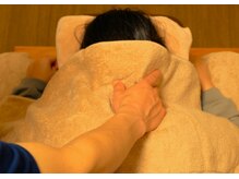 れんとらの雰囲気（辛く凝り固まったそのコリに点押し持続圧で凝り解消♪）