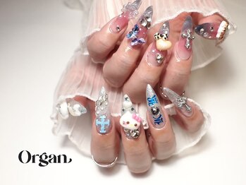 オーガン(ORGAN)/ラメ/チーク/パーツ/ストーン