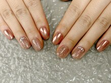 エクラ 枚方市駅前店(eclat)/ミラーネイル