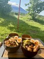 はなす 富士山を見ながら食べる朝ごはんは格別☆食べる事も大好きです!