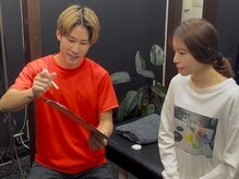 伏見パーソナル整体院の雰囲気（可動域チェックをしっかり行うので、初めての方にもおすすめ！）