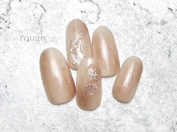 ルージュ(rouge)の写真/《新規&再来いつでもオフ無料》上品シンプル~最旬トレンドデザインまで☆パラジェル使用で自爪にも優しい◎