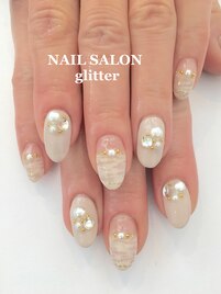 大人マーブルネイル