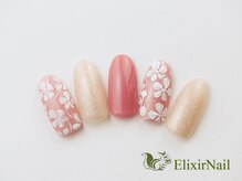 エリクサーネイル 神田(Elixir Nail)/シンプル/クーポン使用
