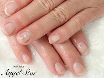 エンジェルスター(Angel Star)/花嫁母大人上品ブライダルネイル