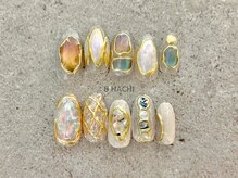 8(HACHI)/ニュアンスアートデザインネイル