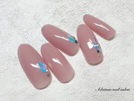 リーフホロシンプルネイル