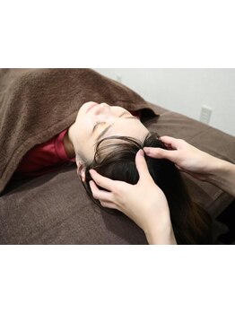 ヘッドスパで癒されたい