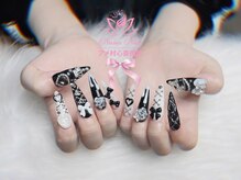 ナナネイル アメ村心斎橋店(NaNa Nail)/長さ出し/持ち込みOK/アート10本