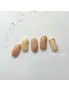ナチュラルグレースネイル♪